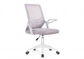 Компьютерное кресло Arrow light gray / white в Карталах - kartaly.mebel24.online | фото