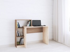 Компьютерный стол Квартет-2 Дуб сонома/Ясень шимо в Карталах - kartaly.mebel24.online | фото