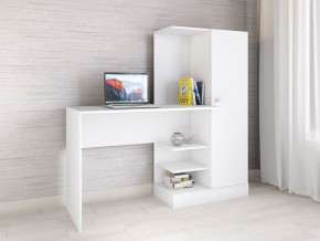 Компьютерный стол Квартет-6 Белый в Карталах - kartaly.mebel24.online | фото