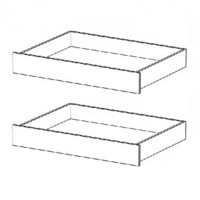 Комплект ящиков для кровати 2000 Соня-5 (Белый/Лак) в Карталах - kartaly.mebel24.online | фото