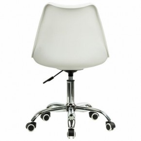 Кресло стул BRABIX "Eames MG-310 CH", хром, пластик белый, экокожа белая, 532923 в Карталах - kartaly.mebel24.online | фото 4