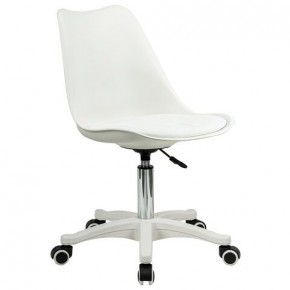 Кресло стул BRABIX "Eames MG-310 PL", пластик белый, экокожа белая, 532926 в Карталах - kartaly.mebel24.online | фото 2