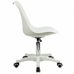 Кресло стул BRABIX "Eames MG-310 PL", пластик белый, экокожа белая, 532926 в Карталах - kartaly.mebel24.online | фото 3