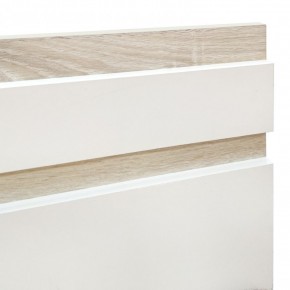 Кровать 1400 Салоу с настилом (Дуб сонома/перламутр) в Карталах - kartaly.mebel24.online | фото 4