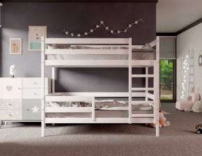 Кровать двухъярусная без крыши 80*190 Белый в Карталах - kartaly.mebel24.online | фото 2