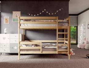 Кровать двухъярусная без крыши 80*190 без покраски в Карталах - kartaly.mebel24.online | фото 3