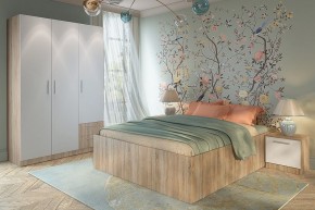 Кровать двуспальная Илга в Карталах - kartaly.mebel24.online | фото 4