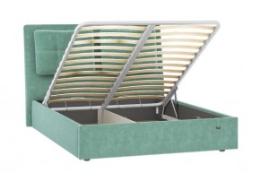 Кровать Ester 1600 с основанием и ПМ (Ультра Минт) Модель 311 в Карталах - kartaly.mebel24.online | фото 2