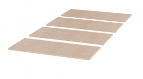 Кровать Фиеста 1600 LIGHT + Проложки LIGHT 1600 ДСП (Венге/Лоредо) в Карталах - kartaly.mebel24.online | фото 3