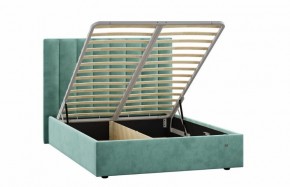 Кровать Ingrid 1400 с основанием и ПМ (Ультра Минт) Модель 312 в Карталах - kartaly.mebel24.online | фото 2