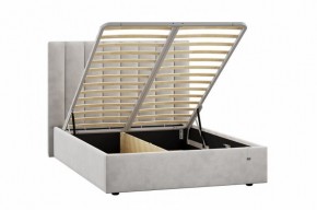 Кровать Ingrid 1400 с основанием и ПМ (Ультра Смог) Модель 312 в Карталах - kartaly.mebel24.online | фото 2