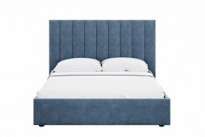 Кровать Ingrid 1600 с основанием и ПМ (Галакси лайт 22) Модель 312 в Карталах - kartaly.mebel24.online | фото