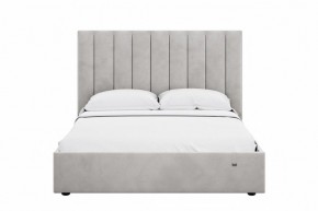 Кровать Ingrid 1600 с основанием и ПМ (Ультра Смог) Модель 312 в Карталах - kartaly.mebel24.online | фото