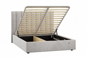 Кровать Ingrid 1600 с основанием и ПМ (Ультра Смог) Модель 312 в Карталах - kartaly.mebel24.online | фото 2