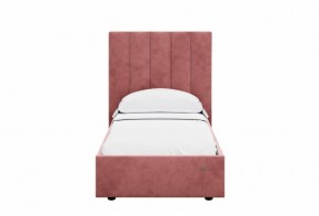 Кровать Ingrid 900 с основанием и ПМ (Ультра коралл) Модель 312 в Карталах - kartaly.mebel24.online | фото