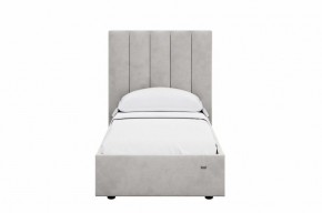 Кровать Ingrid 900 с основанием и ПМ (Ультра Смог) Модель 312 в Карталах - kartaly.mebel24.online | фото