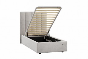 Кровать Ingrid 900 с основанием и ПМ (Ультра Смог) Модель 312 в Карталах - kartaly.mebel24.online | фото 2