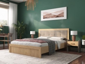Кровать интерьерная Светлана 1 (Дуб золотой/Paris 03) в Карталах - kartaly.mebel24.online | фото