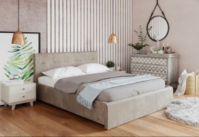 Кровать Изабелла с латами Newtone light beige 1400x2000 в Карталах - kartaly.mebel24.online | фото 2