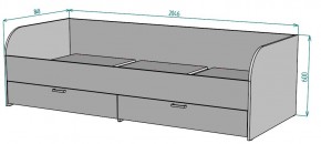 Кровать Ольга L54 (800*2000) в Карталах - kartaly.mebel24.online | фото 2