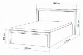 Кровать полутораспальная Нобиле Кр-120 в Карталах - kartaly.mebel24.online | фото 3