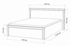 Кровать полутораспальная Нобиле Кр-140 в Карталах - kartaly.mebel24.online | фото 2