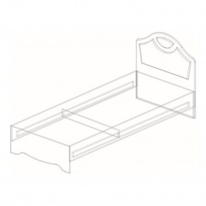 Кровать "ДА-14" Александрия БЕЗ основания 900х2000 в Карталах - kartaly.mebel24.online | фото 2