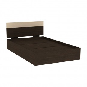 Кровать с основанием "Алиса (L10)" Венге-ДМ (1200*2000) в Карталах - kartaly.mebel24.online | фото