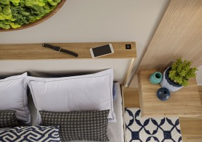 Кровать с основанием с ПМ и местом для хранения (1400) в Карталах - kartaly.mebel24.online | фото 6