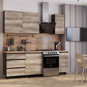Кухня Энигма 1.6 м (венге/дуб каньон) в Карталах - kartaly.mebel24.online | фото