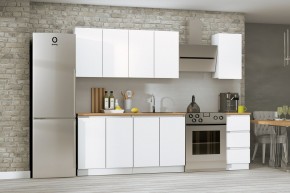 Кухня Хилтон 2.0 м (Белый текстурный/Дуб Вотан) в Карталах - kartaly.mebel24.online | фото