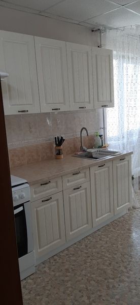 Кухня модульная Луксор бирюза-кремовый в Карталах - kartaly.mebel24.online | фото 8