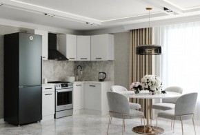 Кухонный гарнитур Белый Глянец 2000*1200 (Стол. 26мм) в Карталах - kartaly.mebel24.online | фото
