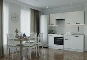 Кухонный гарнитур Белый Глянец 2000 (Стол. 38мм) в Карталах - kartaly.mebel24.online | фото