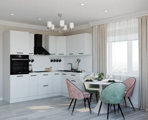 Кухонный гарнитур Белый Глянец 2400*1600 (Стол. 26мм) в Карталах - kartaly.mebel24.online | фото