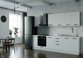 Кухонный гарнитур Белый Глянец 2800 (Стол. 26мм) в Карталах - kartaly.mebel24.online | фото