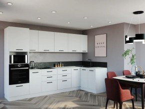 Кухонный гарнитур Белый Глянец 3200*1400 (Стол. 26мм) в Карталах - kartaly.mebel24.online | фото