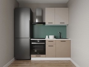 Кухонный гарнитур Каппучино 1600 (Стол. 38мм) в Карталах - kartaly.mebel24.online | фото