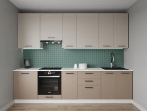 Кухонный гарнитур Каппучино 3000 h950 (Стол. 38мм) в Карталах - kartaly.mebel24.online | фото