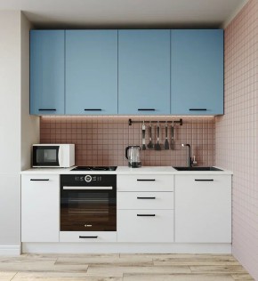 Кухонный гарнитур Капри 2200 h950 (Стол. 38мм) в Карталах - kartaly.mebel24.online | фото