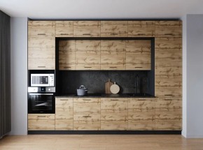 Кухонный гарнитур Крафт 3400 (Стол. 38мм) в Карталах - kartaly.mebel24.online | фото