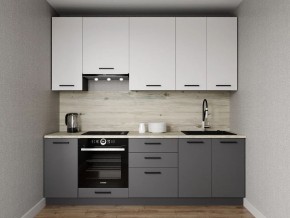 Кухонный гарнитур Меренга 2400 h950 (Стол. 26мм) в Карталах - kartaly.mebel24.online | фото