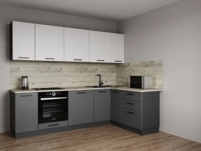 Кухонный гарнитур Меренга 2600*1600 (Стол. 38мм) в Карталах - kartaly.mebel24.online | фото