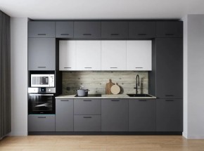 Кухонный гарнитур Меренга 3400 (Стол. 38мм) в Карталах - kartaly.mebel24.online | фото