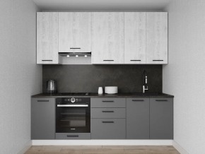 Кухонный гарнитур Санторини 2400 h950 (Стол. 38мм) в Карталах - kartaly.mebel24.online | фото