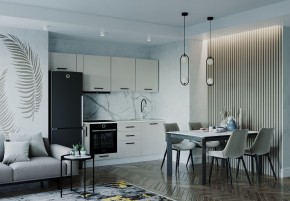 Кухонный гарнитур Шампань 2550 (Стол. 38мм) в Карталах - kartaly.mebel24.online | фото