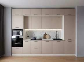 Кухонный гарнитур Шампань 3400 (Стол. 38мм) в Карталах - kartaly.mebel24.online | фото