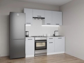 Кухонный гарнитур Смоки 2000 (Стол. 38 мм) в Карталах - kartaly.mebel24.online | фото 1