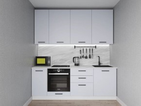 Кухонный гарнитур Смоки 2200 h950 (Стол. 38 мм) в Карталах - kartaly.mebel24.online | фото 1