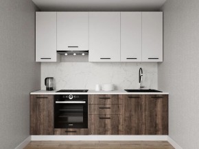 Кухонный гарнитур Старое Дерево 2400 h950 (Стол. 26мм) в Карталах - kartaly.mebel24.online | фото 1
